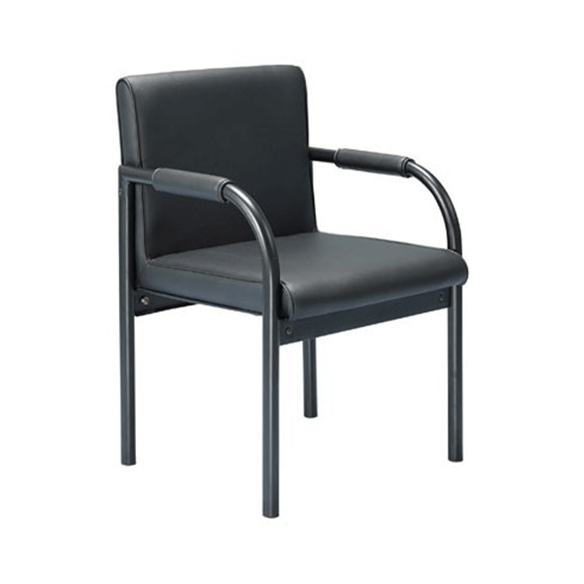 Full Black Visitor Chair ZNVC01