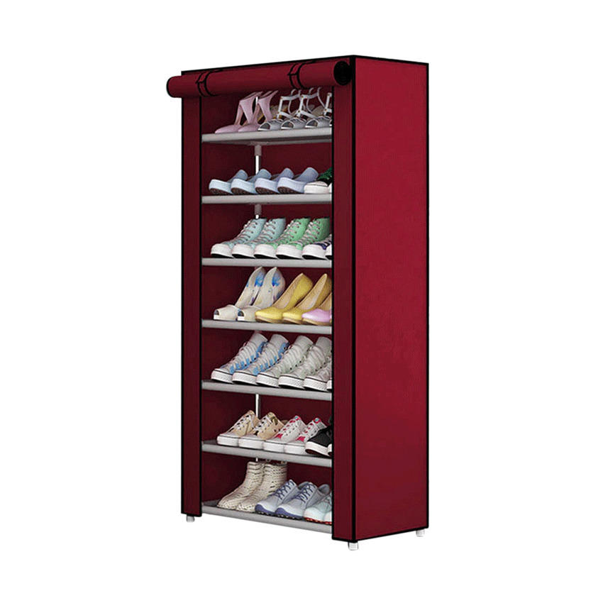 7Layer Large Shoe Rack Shoe Storage Organizer Tower