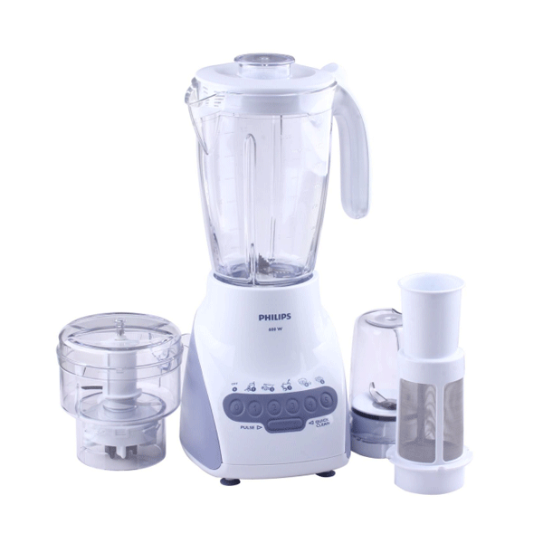 Philips Chopper + Juicer & Blender (3 In 1) Hr2118 (600 Watt)