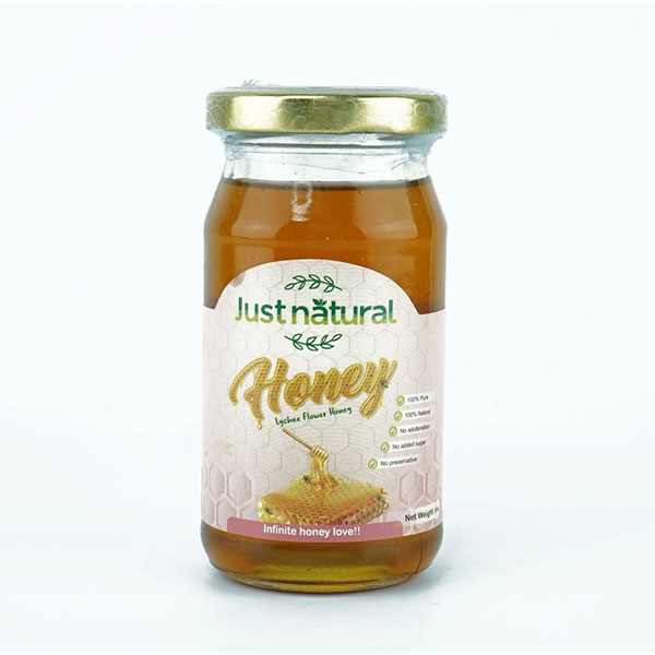 Just Natural Lychee flower honey 250gm