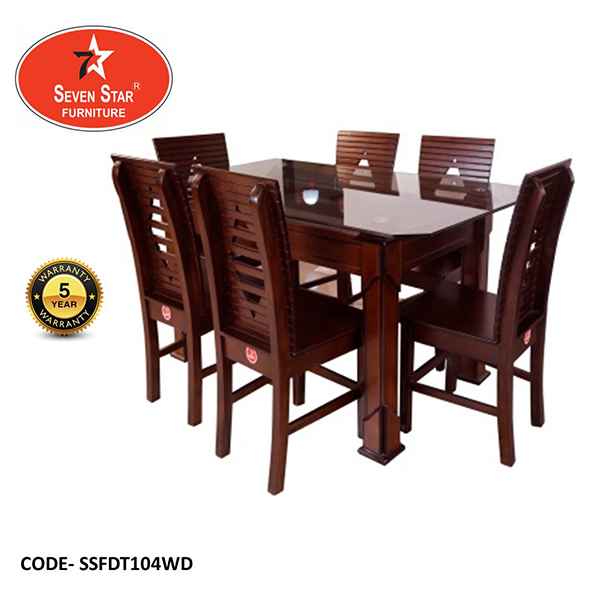 Dining Set (Dining Table & 6 Chair)SSFDT104WD (Table) SSFDC104WD (Chair)