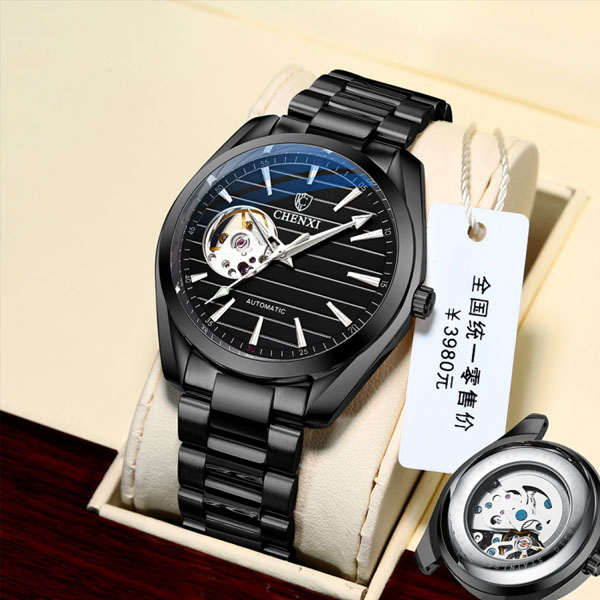 Chichitchan Amazon.com: MNWT CHENXI Men Full Stainless Steel Automatic